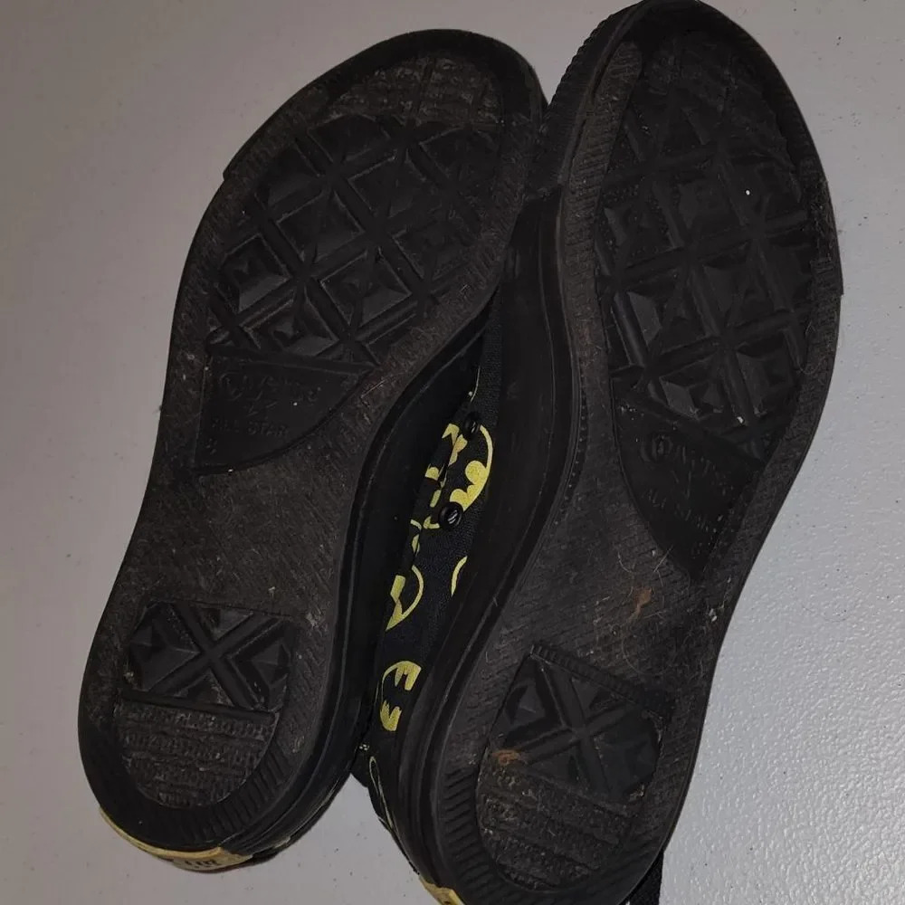 Converse All Star DC Batman Hi Top Sneakers Mens 8 Womens‎ 10 - Picture 6 of 8